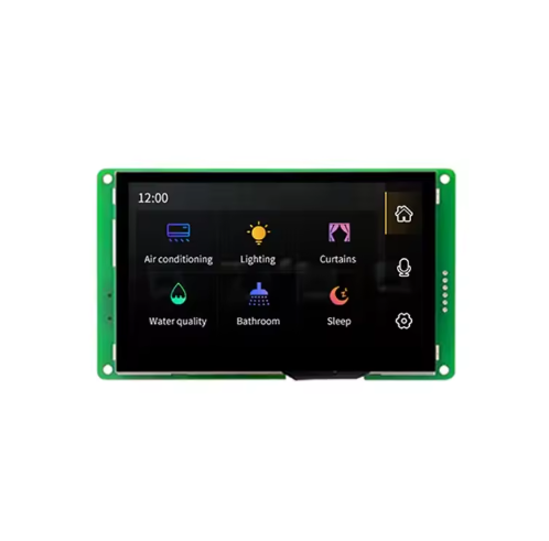 4.3 Inch UART LCD Display Precise IPS Capacitive Touchscreen 480*272