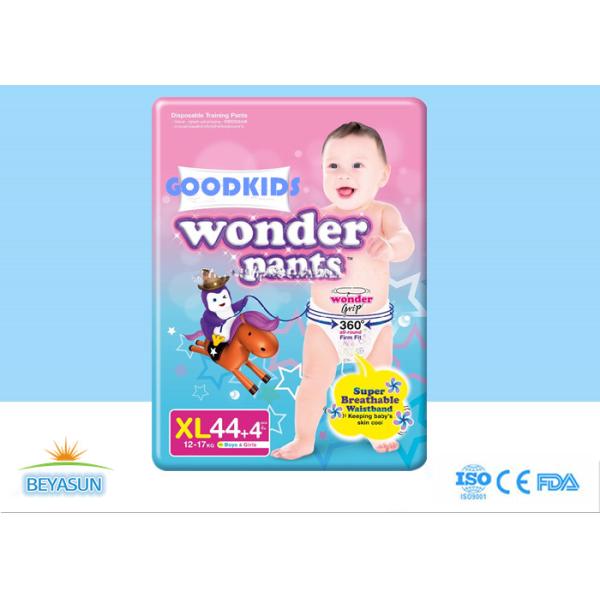 3D Leak Prevention Channel Toddler Pull Ups Breathable Adjustable