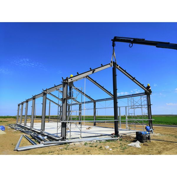 Prefabricated House Self-use Warehouse Mini-Storage Building Material Steel Structure