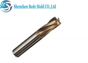 China Ti-Ni Alloys 4 Flutes Square End Mill Cutter Tungsten Carbide Multifunctional Customized on sale