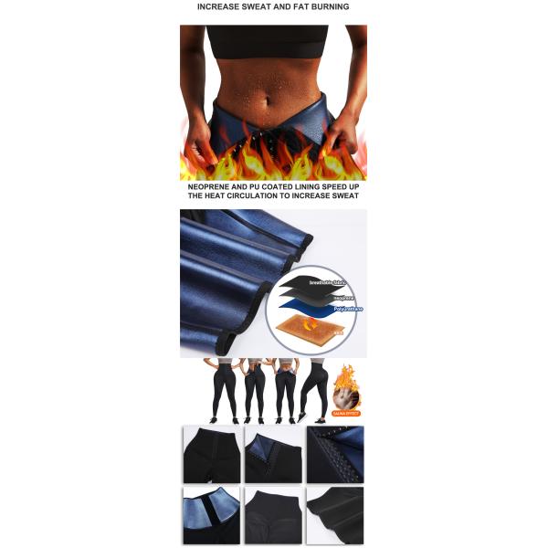 High waist trainer leggings for women sport leggings gym wear fitness neoprene suana