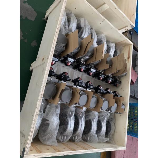 316 SS Pneumatic Double Rack And Pinion Actuator For Ball Valve