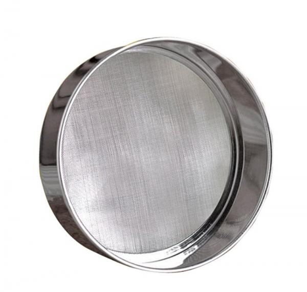 10 - 600 Micron Wire Mesh Sieve Round Shape Stainless Steel Made