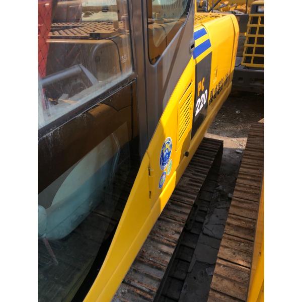 PC220-7 Used Crawler Excavator 1.2M3 Bucket Koamtsu Second Hand Construction Machine