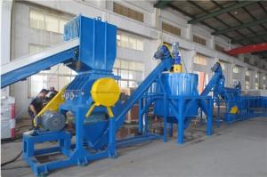 Buy cheap Hot Sale PP Woven Bags Squeezing Plastic Pelletizer Machine Hot PP PE Washing Line Plastic Recycling Machines Sale product