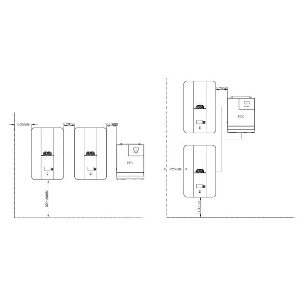 Wall Mounted Home Solar And Battery 51.2V 100Ah Energy Storage Lithium Battery