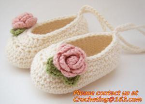 Buy cheap baby moccasins Newborn baby girl shoes crochet baby shoes infant sandals crochet kids slip product
