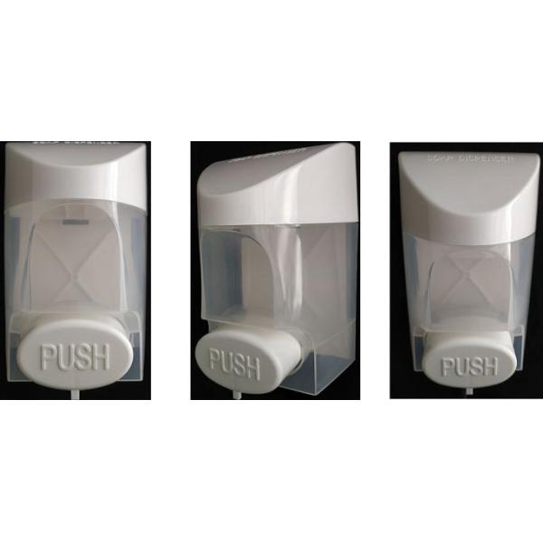 Wall Mount 800ml Touch Soap Dispenser ABS Plastic Material For Bathroom / Restroom