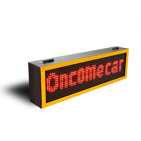 School Area Used Warning Radar Traffic Speed Sign With External Radar Module