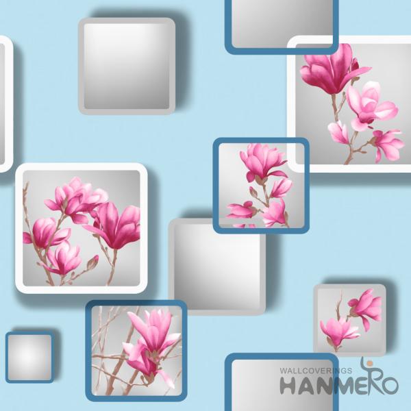 European Modern 3D Home Wallpaper For Bedroom Walls SGS CE Certificate