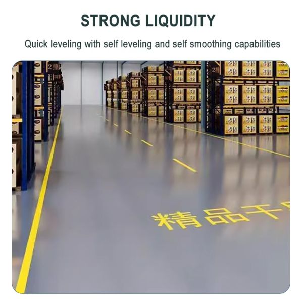 Wear Resistant Bright Floor Paint Two Component Exterior Epoxy Floor Coating