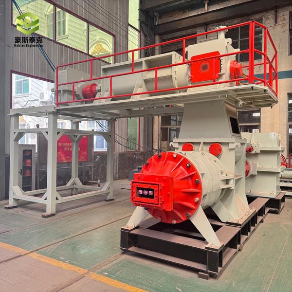 Vacuum Extruding Method JKY60 Double Stage Vacuum Extruder Clay Brick Making Machine Fully Automatic 160 315kw