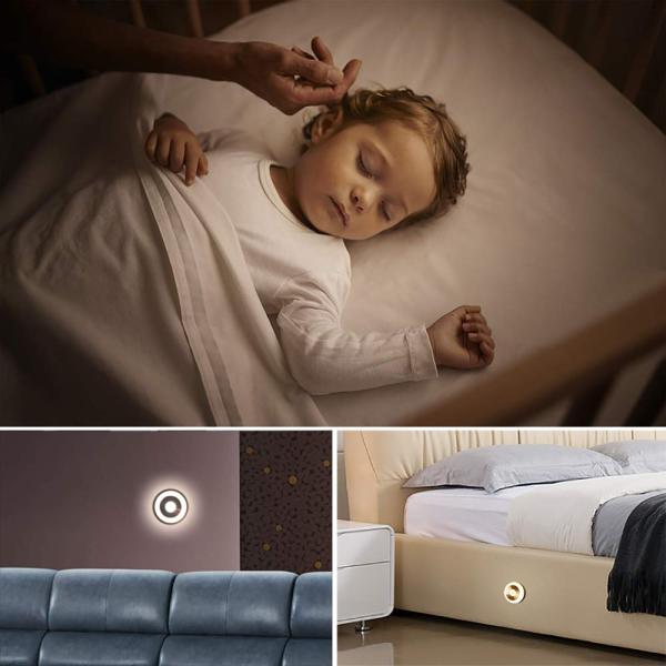 USB Rechargeable Motion Sensor Light Auto ON Off Stick Anywhere