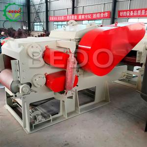 Buy cheap 240*540mm Electric Drum Industrial Wood Chipper For Paper Mills product