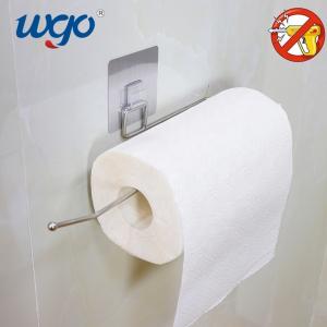 Buy cheap Damage Free SS201 Body Mounted Paper Towel Holder PVC Sticker Self Adhesive product