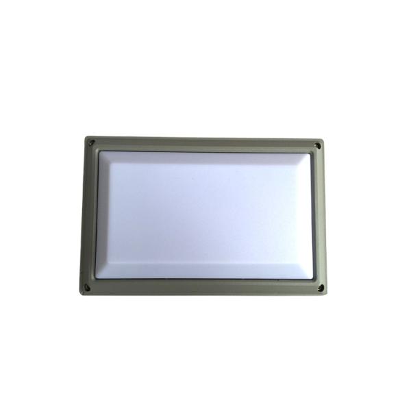 Square / Round / Oval LED Outside Bulkhead Lights IK10 High Lumen Energy saving