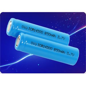 Buy cheap 14500 Rechargeable Li-Ion Battery 850mAh 3.7V 0.85A product