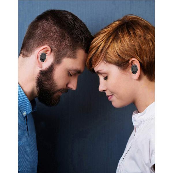 T5 TWS Smalllest Mono Bluetooth Headphone 300mAh Charger Case CE ROHS Approval