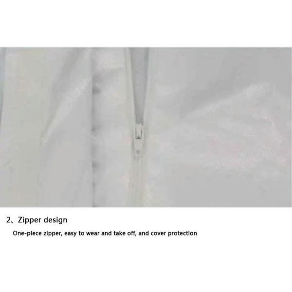 Surgical Disposable Protective Gown Non Woven Fabric PE Breathable Film soft