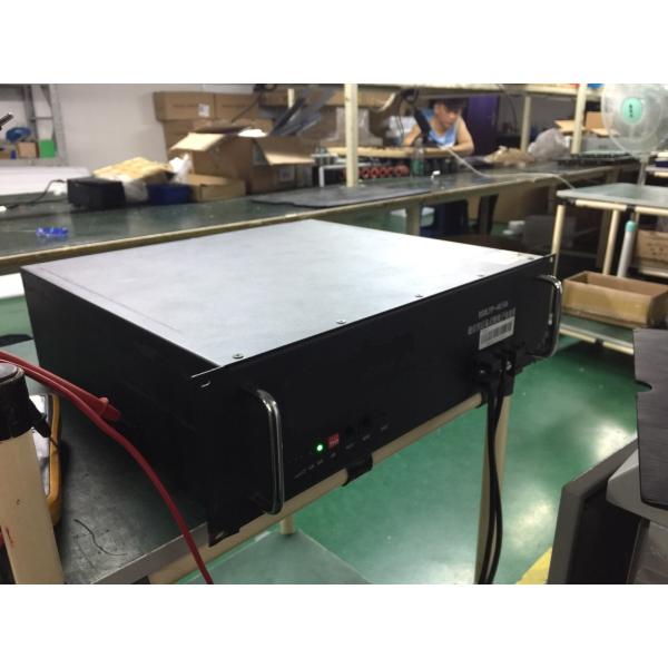 Durable Large Capacity Lithium Iron Battery Pack 48VDC 50A 439 * 400 * 132