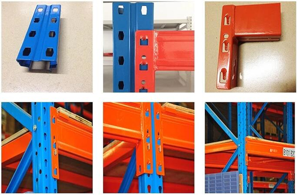 Durable 1000 KG Selective Heavy Duty Pallet Racks For Furniture Hardware