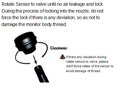 Multi Wheel CR1632 Bluetooth Tire Pressure Monitoring System Low Energy