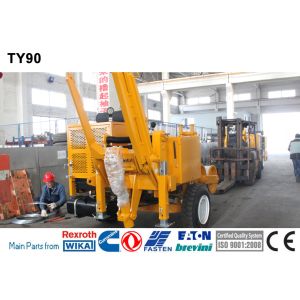 China Overhead Line Stringing Equipment Hydraulic Puller Cable Pulling Machine on sale