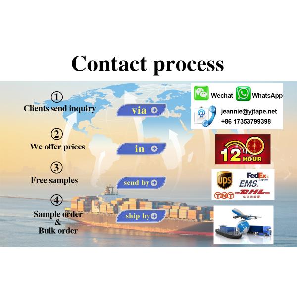 24mm Yellow Masking Tape For Car Heat Resistant And Customized Logo