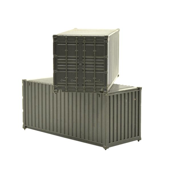 20ft 1:87 HO scale railway shipping sea container for model train railroad landscape layout