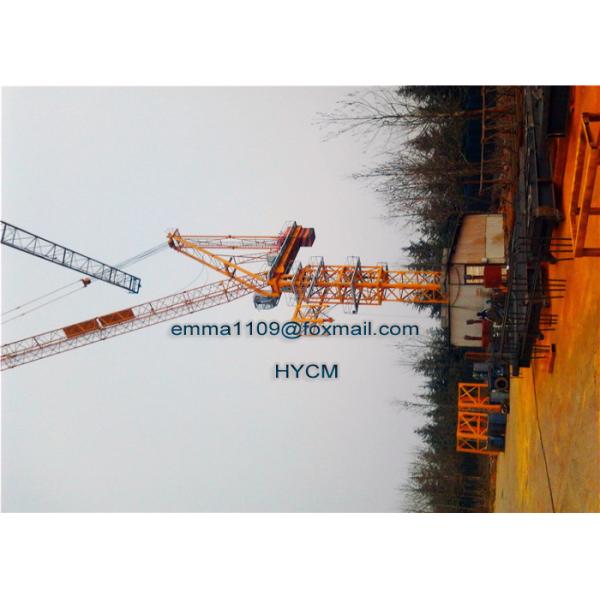 QTD260-6029 Luffing Jib Cranetower 16t Load Full Inverter Device Control