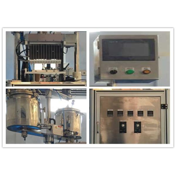 220V Paste Lip Balm Filler With Chilling Tunnel 6-10 Moulds / Min Output