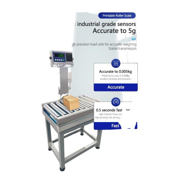 Stainless Steel LED Display Advanced A8SP Printing Industrial Platform Scale 60cm*80cm