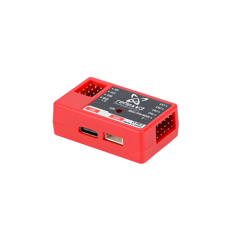 FMS Reflex V3 Pro 6-Axis Gyro Stabilizer Flight Controller Remote Control RC Aircraft Warbird Fixed Drones Accessories