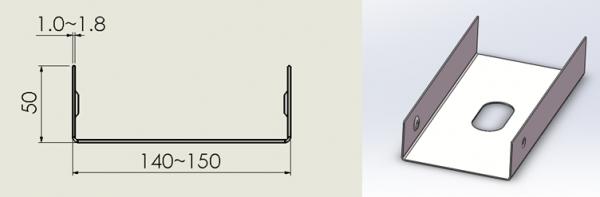 MF300 Roll Forming Machine For Light Gauge Steel Frame Building C & U Profile