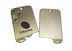 China Renault Laguna Keyless Entry Fob 3 Button 433Mhz Logo Customized Silver Color on sale
