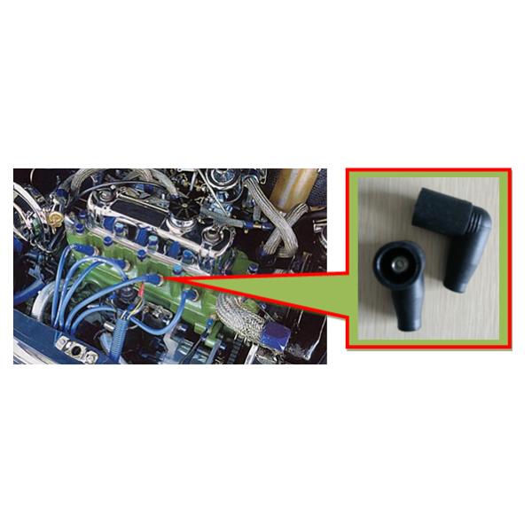 90 Degree Bended Spark Plug Wire Connectors With High Uniformity Of Dimension