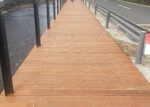 Buy cheap Customized Waterproof Bamboo Deck Tiles 18mm Thickness 100% Natural Bamboo product