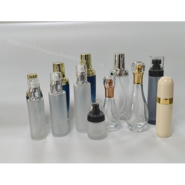 100ml Glass Lotion Bottle Reusable Bulk Customized Logo