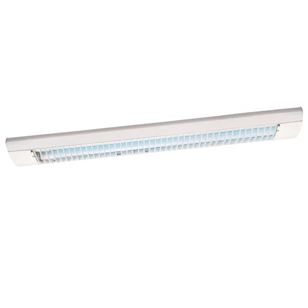 Plastic Indoor Industrial Lighting Fixture Led Tube Lamp Inside Thread Hole