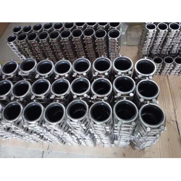 Steam Hot Water Pipe Repair Clamp With Neoprene Seal Ring Stainless Steel 3 Inch 4 Inch 6 Inch