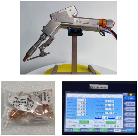 High-Performance Handheld Single Motor Welding Machine with Stable Welding Quality