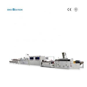 China 250-300mm PVC Wall / Ceiling Panel Making Machine for WPC Profiles on sale