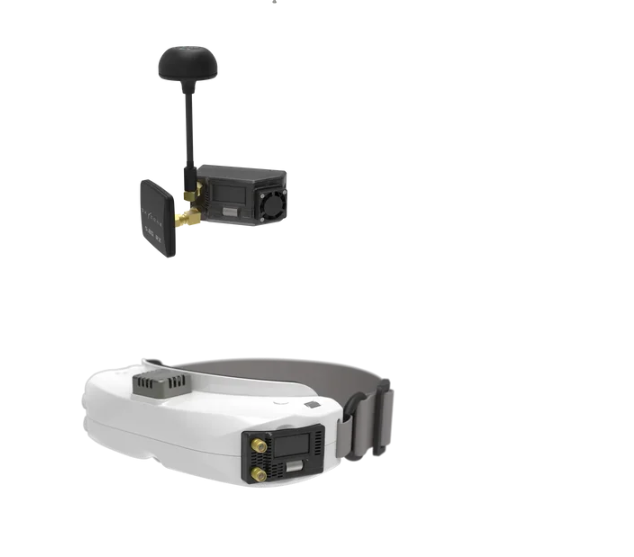 SKYZONE SteadyView X 5.8Ghz 4.9G IPS Screen Receiver Module Shuttle Wheel Control High-sensitivity FPV Goggles Receiver SKYZONE
