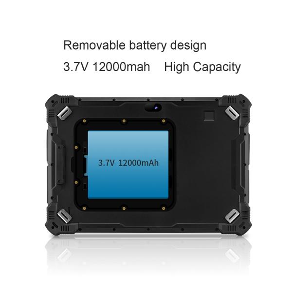 IP67 Waterproof Industrial Tablet PC 500nits IPS With GPS NFC RFID