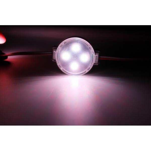 Programmable 100LM/W 40mm IP65 0.9W 15V RGB LED Pixel