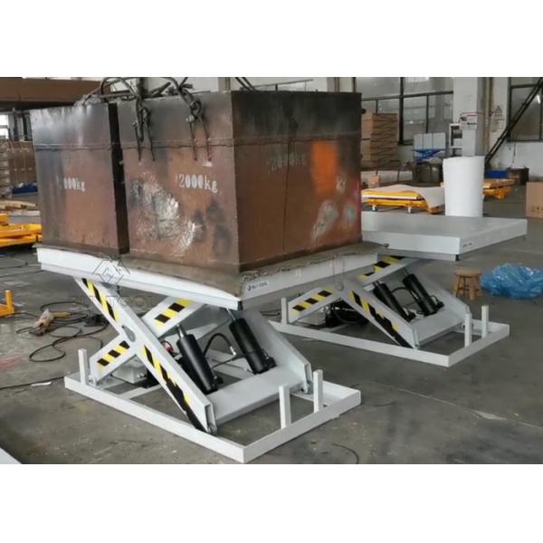 Industrial Stationary Lift Table Automatic Lifting Table For PVC Compounding Feeding System