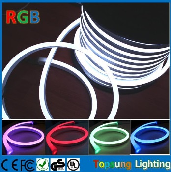 SMD5050 full color RGB 11x18mm 110V CE ROHS approval led neon flex with DMX controlller