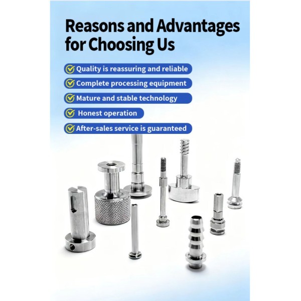 Stainless steel nuts and components
