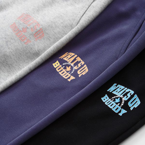 Customized Heavy-duty 320g Knitted Brushed Double-sided Breathable College Printed Men's Sporty Set 2026 Spring/summer Hoodie