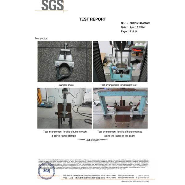 Hot galvanized Forged beam coupler L- plank for scaffold tubes